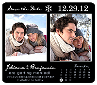 Winter Snowflake Double-Photo